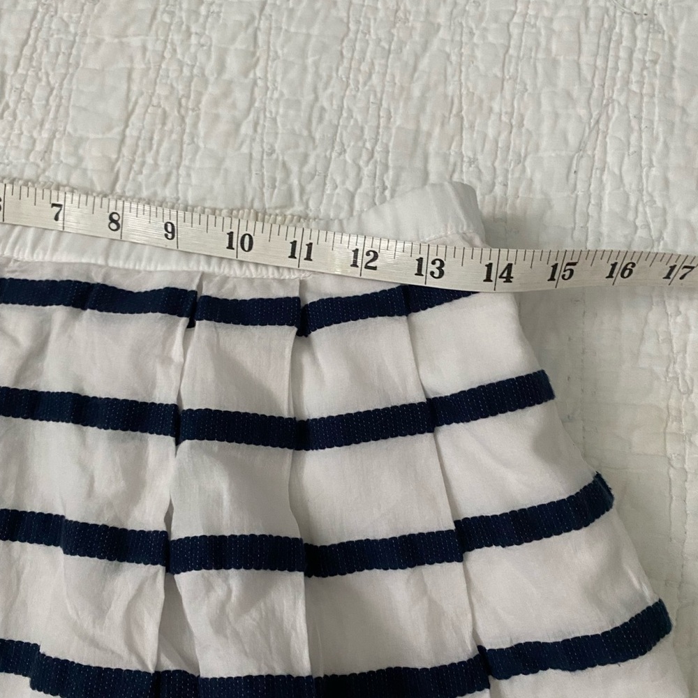 J.Crew Striped Mini Skirt - Size 6 - Picture 3 of 4